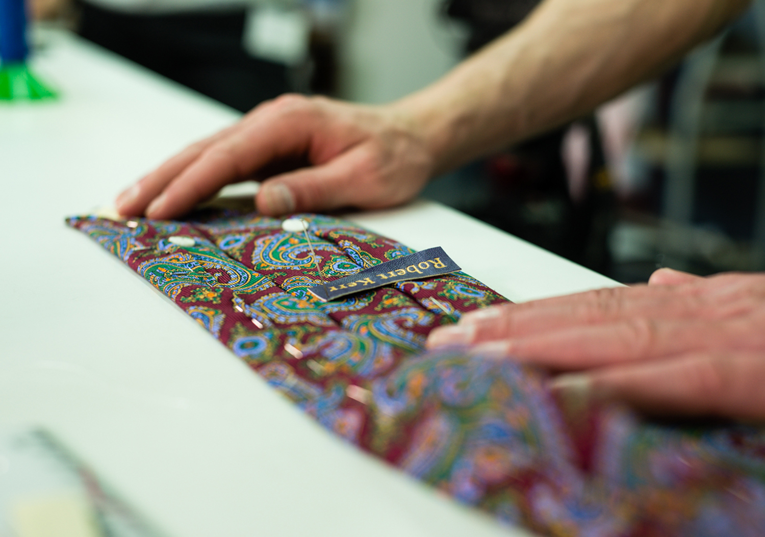Paisley Robert Kerr 7 fold tie